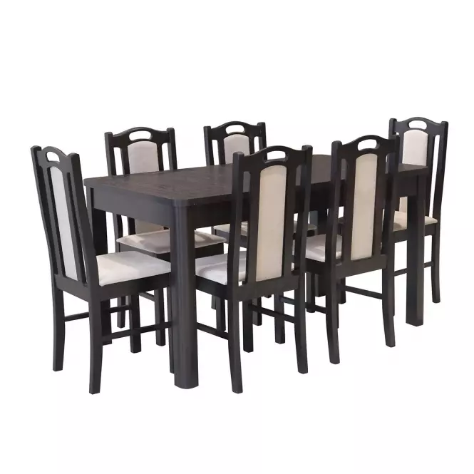 Étkező készlet Antek 1+6  wenge