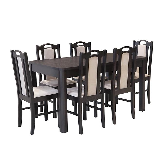 Étkező készlet Antek 1+6  wenge