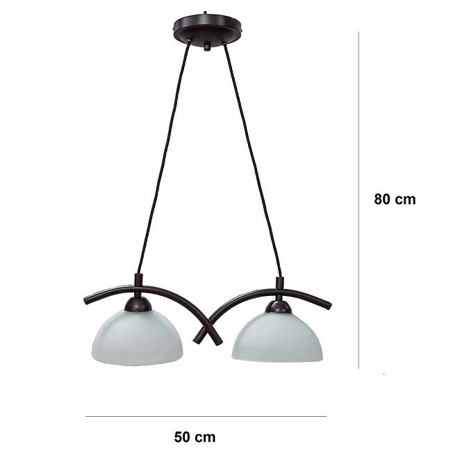 Lámpa Wega 2659/Z-B-2 Br LW2,3