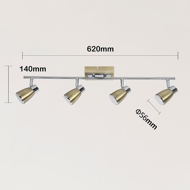 Süllyesztett lámpa melinda 4 ab sat ls4,4