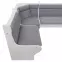 Sarokpad Merkury II fehér/boss 15,7