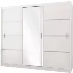 Szekrény Vista 250 cm fehér
