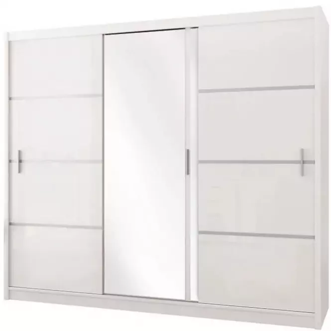 Szekrény Vista 250 cm fehér