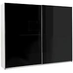 Szekrény Lux 1 fekete/fehér 244 cm Szekrény Lux 1 fekete/fehér 244 cm