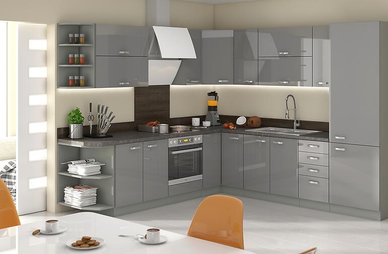 Konyhaszekrény Grey 60DG BB szürke,3