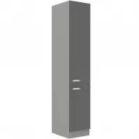 Konyhaszekrény Grey 40DK-210 2F szürke