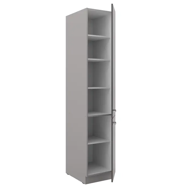 Konyhaszekrény Grey 40DK-210 2F szürke,2