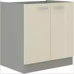 Konyhaszekrény Karmen 80ZL 2F BB