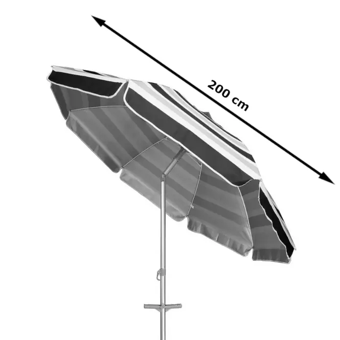 Strand napernyő 200 cm égszínkék