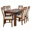 Étkező készlet Nadia 1+6 ST701 140X80+40 KR702 BR280 flora  16785KOL7003