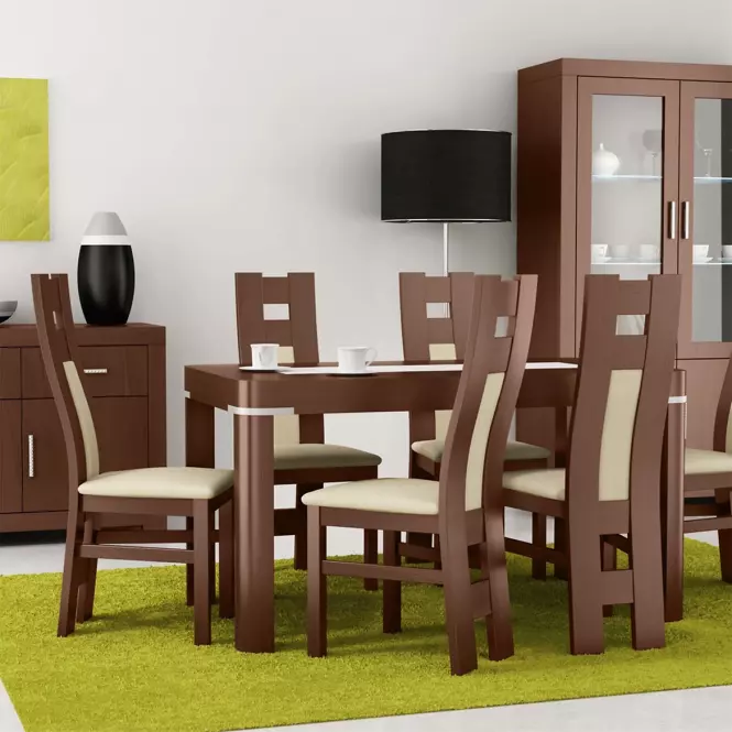 Étkező készlet Amelia 1+6 ST637 VI  KR636  BR2432 SZ.9003 cayenne 15,2