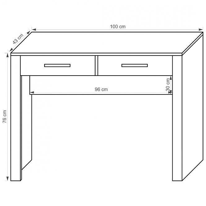íróasztal cezar rendszer16 D/son