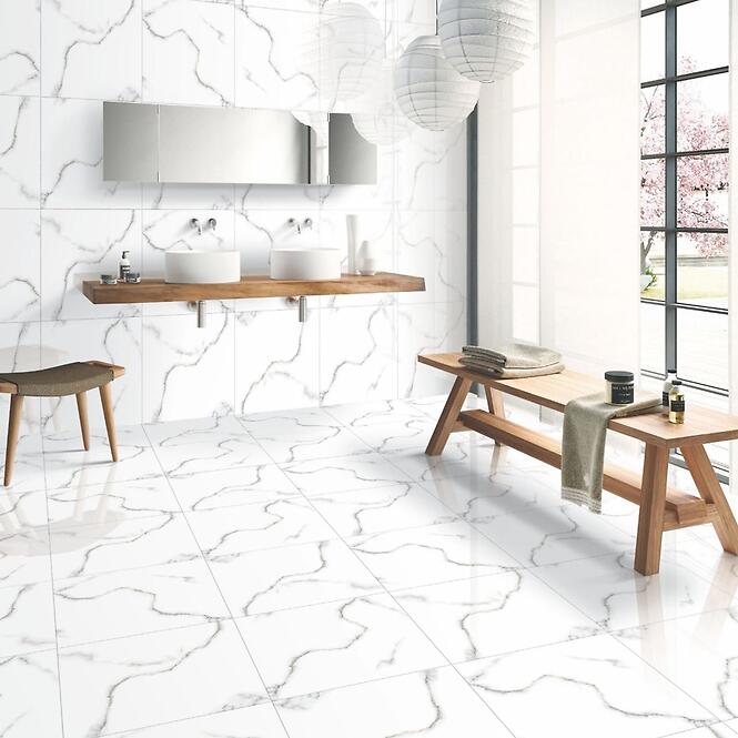 Csempe Gres New Cararra Pol. Rekt. 60/60