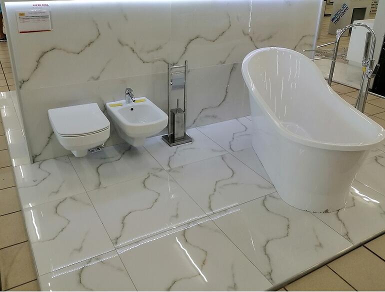 Csempe Gres New Cararra Pol. Rekt. 60/60