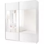 Szekrény tükörrel Vario fehér 175 cm
