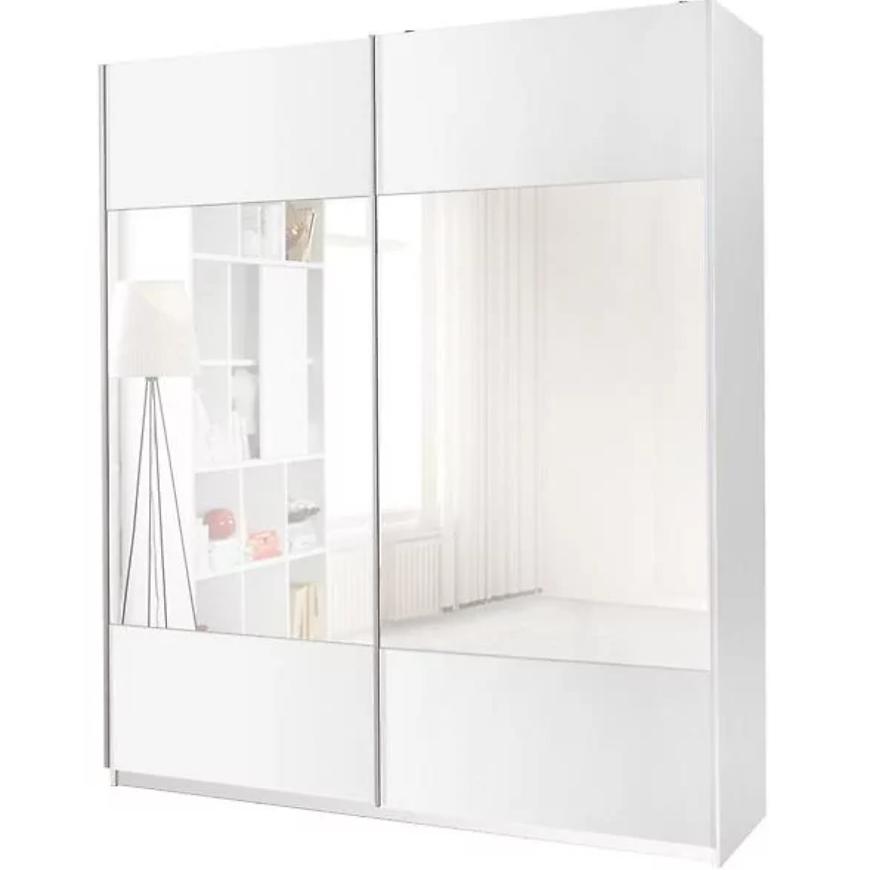 Szekrény tükörrel Vario fehér 175 cm