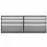 Kapu sandra 4m/1,5m zn ral7016