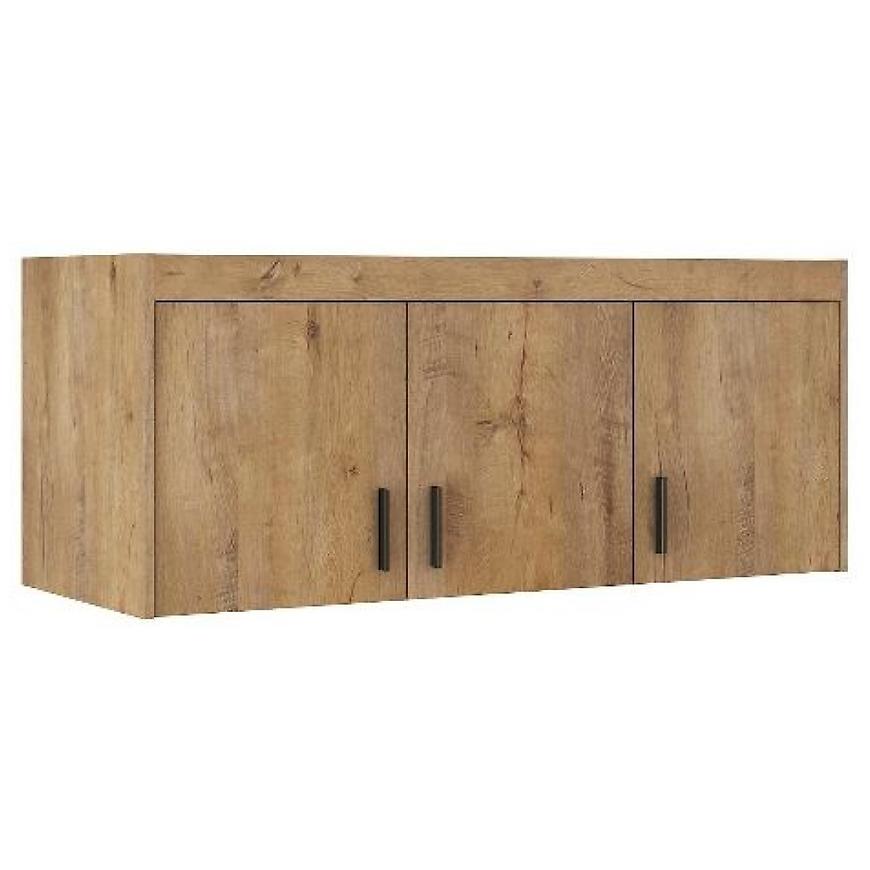 Szekrény Elena 133 cm tölgy lefkas/felső