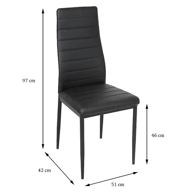 Szék Megi fekete 80018,2
