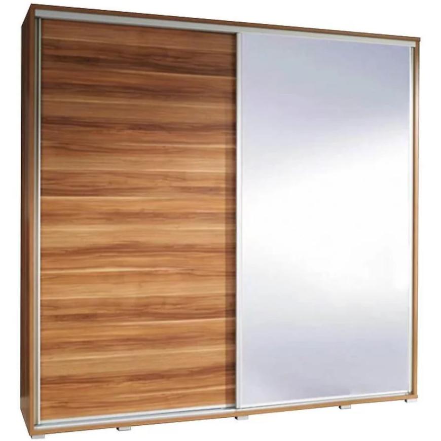 Szekrény Penelopa tükörrel/szilva walis 205 cm