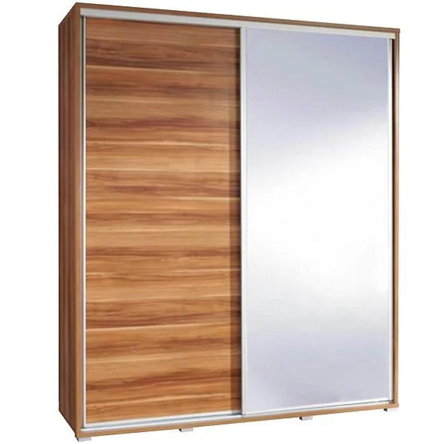 Szekrény Penelopa tükörrel/szilva walis 155 cm