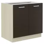 Konyhaszekrény Wiktoria chamonix/legno 80ZL 2F BB