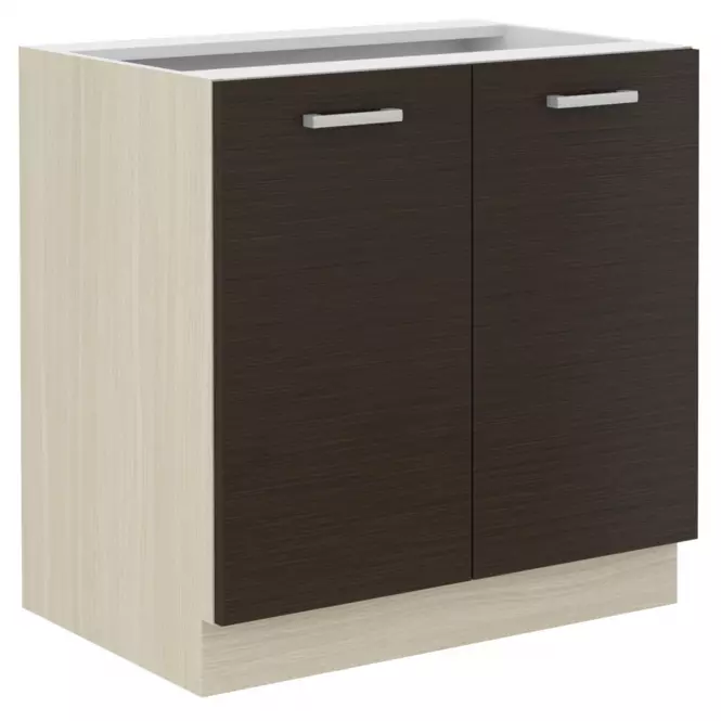 Konyhaszekrény Wiktoria chamonix/legno 80ZL 2F BB