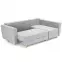 Sarok ülőgarnitúra szett Grey J Enzo 162+Enzo 154 dr narural,3