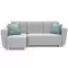Sarok ülőgarnitúra Grey B Enzo 162+Enzo 154 dr narural