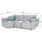 Sarok ülőgarnitúra Grey B Enzo 162+Enzo 154 dr narural,2