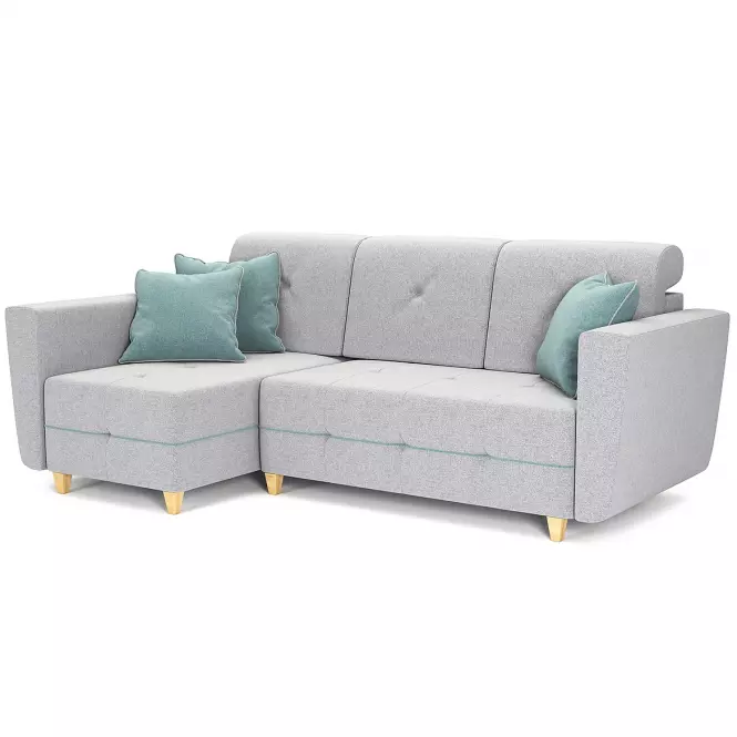 Sarok ülőgarnitúra Grey B Enzo 162+Enzo 154 dr narural,3