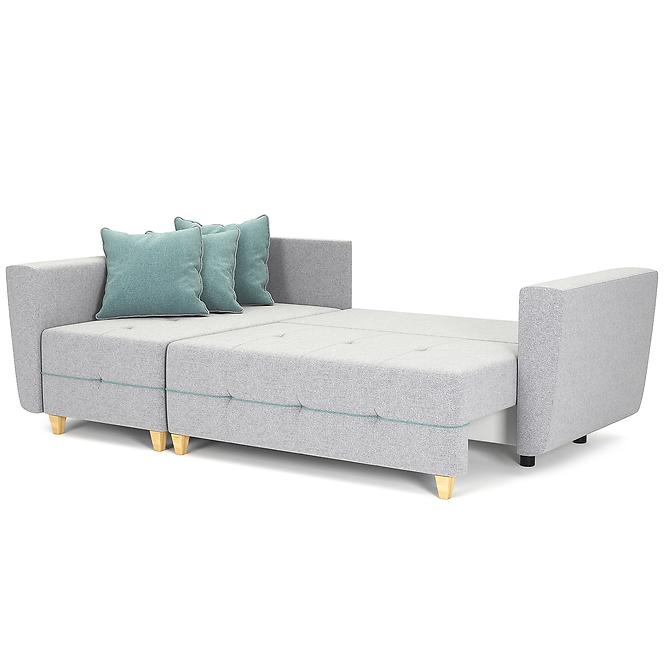 Sarok ülőgarnitúra Grey B Enzo 162+Enzo 154 dr narural