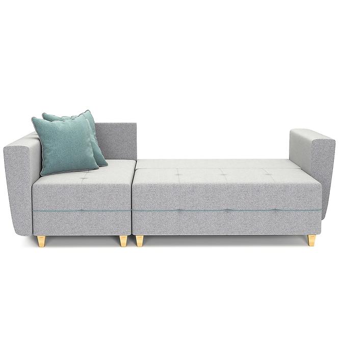 Sarok ülőgarnitúra Grey B Enzo 162+Enzo 154 dr narural