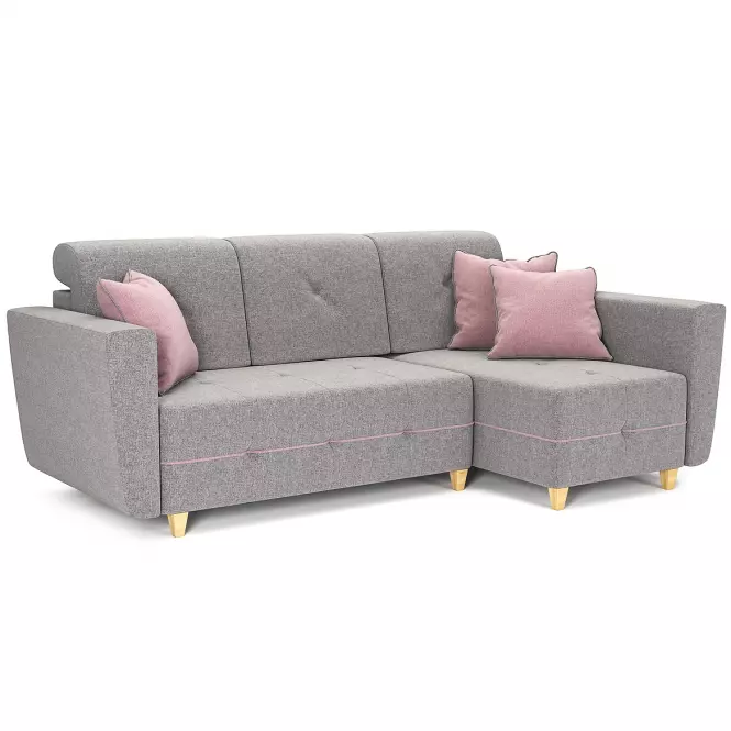 Sarok ülőgarnitúra Grey J Enzo 161+Enzo 152 dr narural