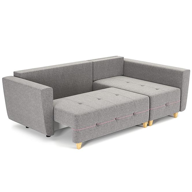Sarok ülőgarnitúra Grey J Enzo 161+Enzo 152 dr narural