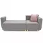 Sarok ülőgarnitúra Grey J Enzo 161+Enzo 152 dr narural,6