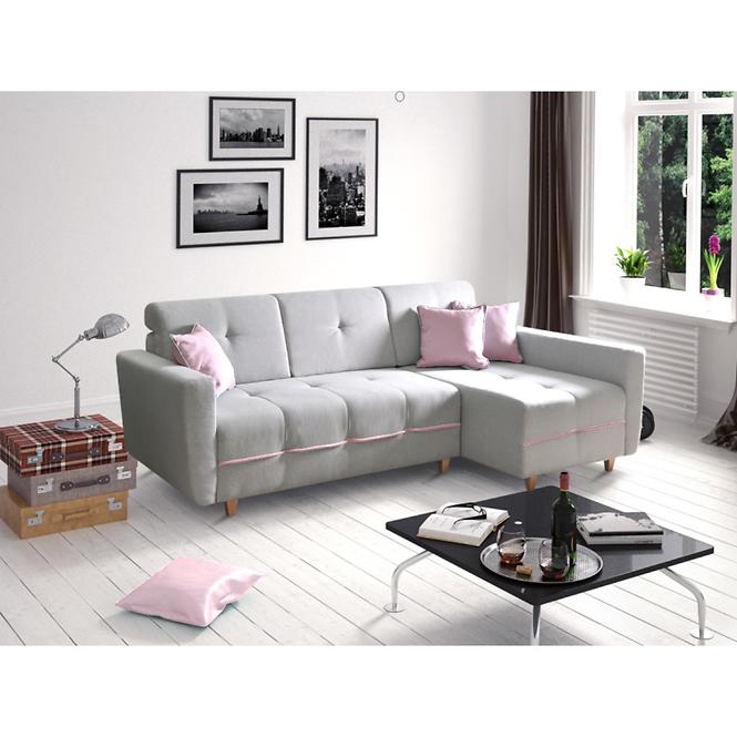 Sarok ülőgarnitúra Grey J Enzo 161+Enzo 152 dr narural