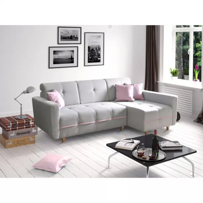 Sarok ülőgarnitúra Grey J Enzo 161+Enzo 152 dr narural,7