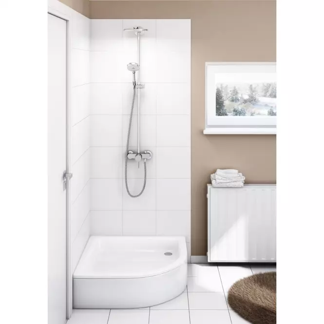 Zuhanytálca Grawello 80 félkör R55 3.015/O,4