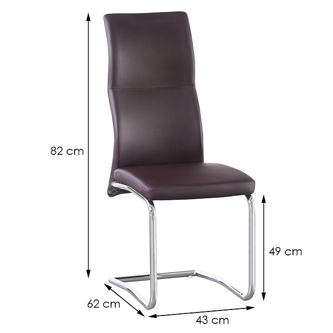 Szék Meva Brown TL-16C23,5