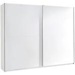 Szekrény Lux 3 fehér fényes 244 cm