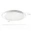 Mennyezeti lámpa 48365-60 Led 55cm,3