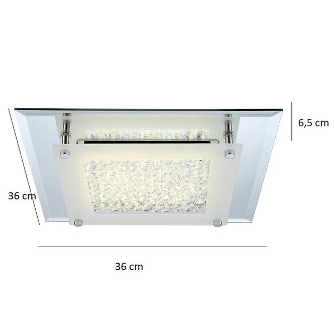 Mennyezeti lámpa 49301 Led 36x36cm