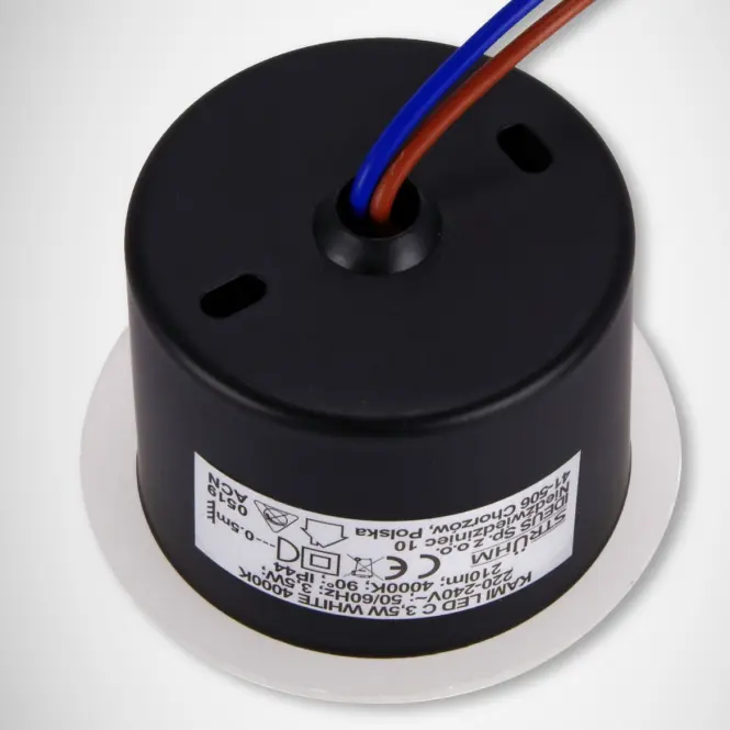 Mennyezeti beépíthető lámpa Kami LED C 3,5W white 5700K 03122,4
