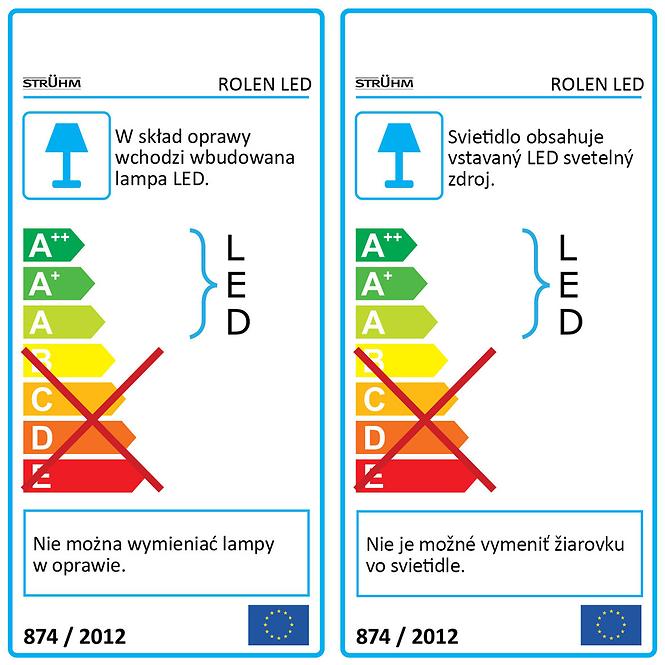 Mennyezeti beépíthető lámpa Rolen LED 10W 4000K 03109