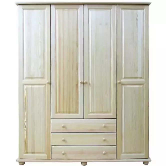 Szekrény 45A  fenyő 165X60X195,4