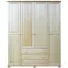 Szekrény 45A  fenyő 165X60X195,4