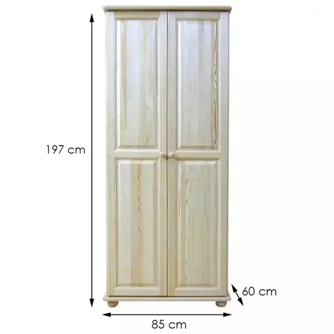 Szekrény 40A fenyő 85 cm