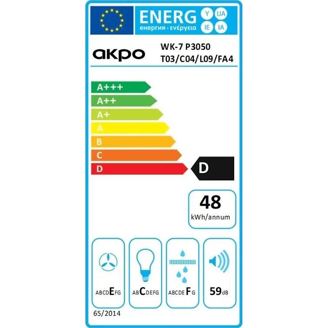 Páraelszívó Kihúzható inox P-3060