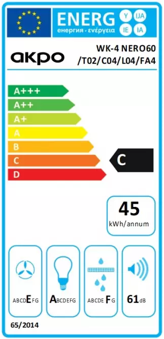 Páraelszívó Nero WK-4 60,7
